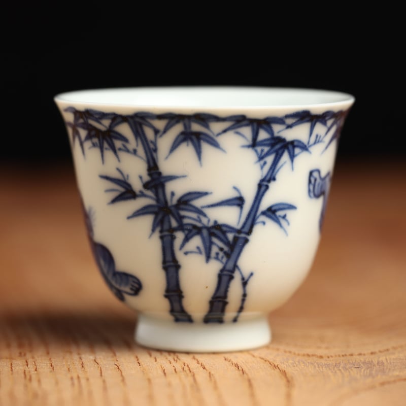 三浦竹泉 壽盃 一対 | Antique Shunmeido petit