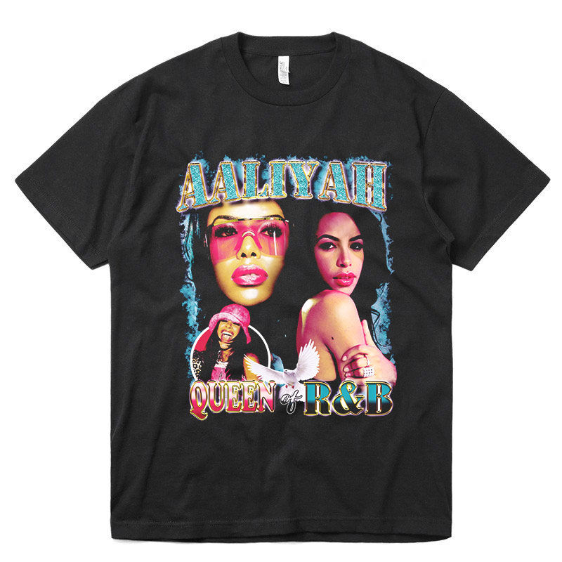 Aaliyah Tシャツ ラップT Raptees Raptee Rap