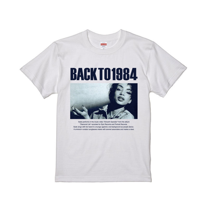 SADE SMOOTH OPERATOR 限定 Tシャツ 白-