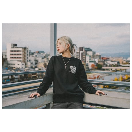 Kyotoboyz photo club スウェットシャツ　ブラック