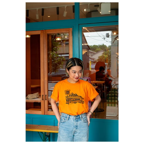 『 PHOTO STUDIO T-shirt 』ORANGE