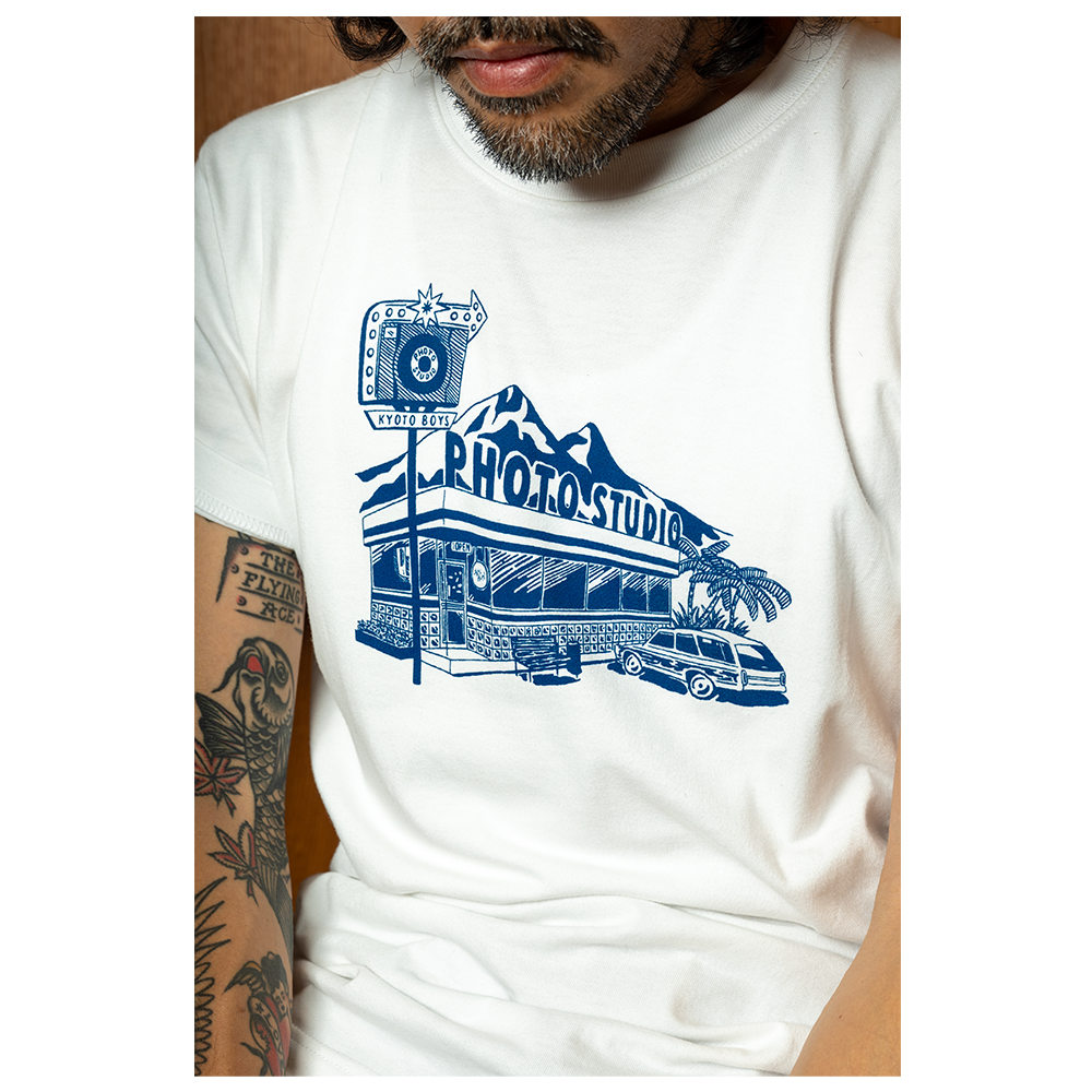 PHOTO STUDIO T-shirt 』WHITE | THE Buddy WEB S