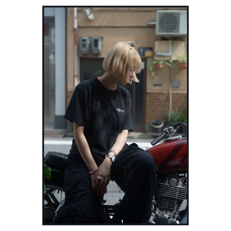 Enjoy your photo Life Tシャツ ブラック