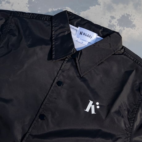 THE Buddy NYLON COACH JACKET / ナイロンコーチジャケット [ROPE] BLACK