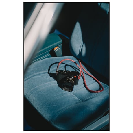 (生産終了)kyoto boys original camera strap  ブラウンレッド