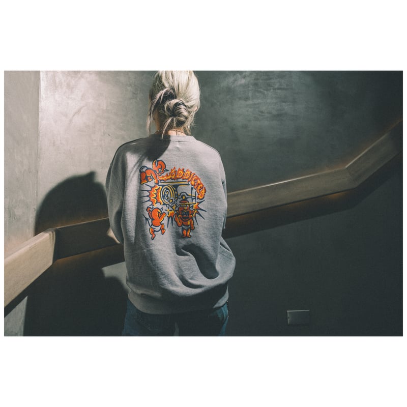 『kfr 』グレー スウェットシャツ SOUND SHOP balansa kfr 』グレー スウェットシャツ SOUND SHOP balansa スウェット