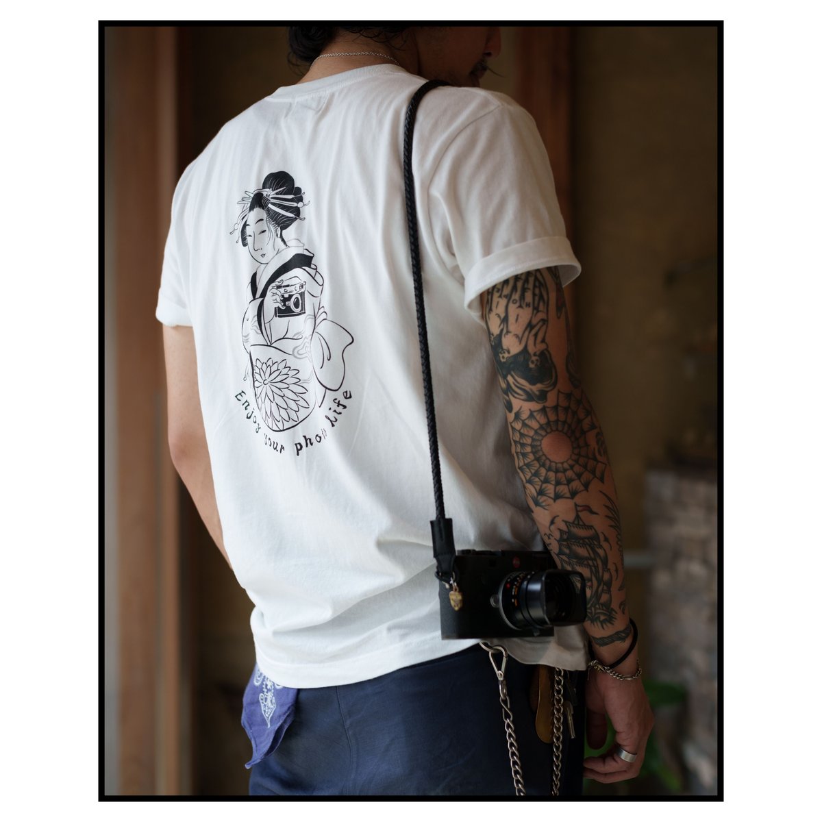 LIFE PICTURE COLLECTION別注CHTシャツホワイト LIFE PICTURE COLLECTION別注CHTシャツホワイト LIFE PICTURE
