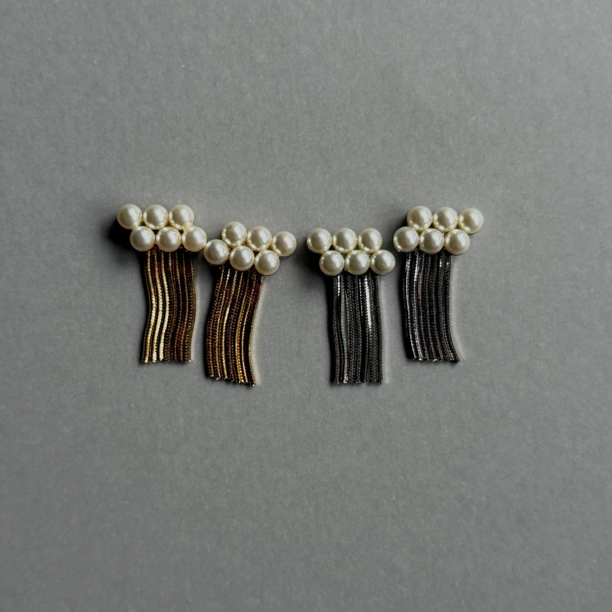 straight-line pearl ピアス/イヤリング | L'ARC/ラルク