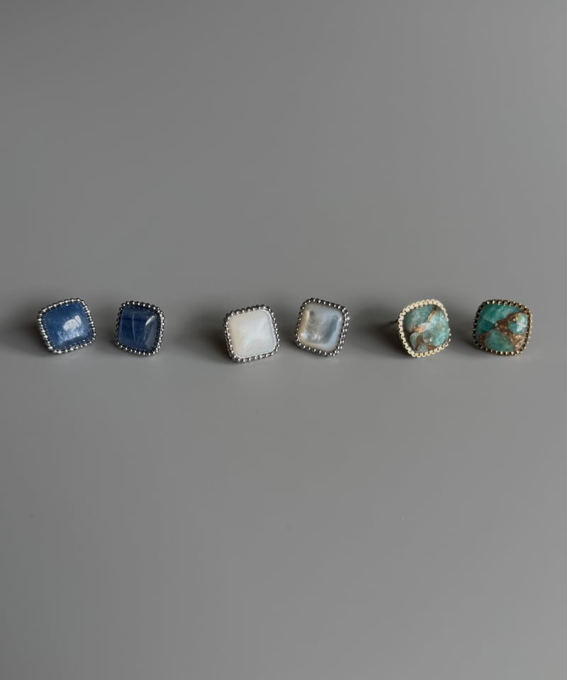 natural square ピアス/イヤリング | L'ARC/ラルク