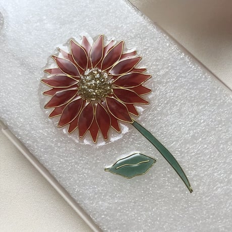 Single Flower -Red-