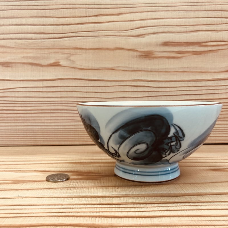 有田焼 龍 茶碗（サイズ：特大） 陶器 陶磁器 食器 縁起物 ペア 家族