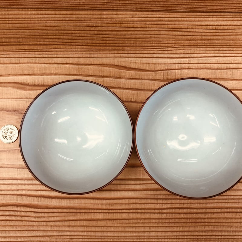 有田焼 朱巻茄子 茶碗（サイズ：大・小） 陶器 陶磁器 食器 縁起物