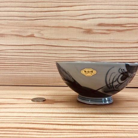有田焼　ダルマ　茶碗（サイズ：特中）　陶器　陶磁器　縁起物　食器　ペア　カップル　家族