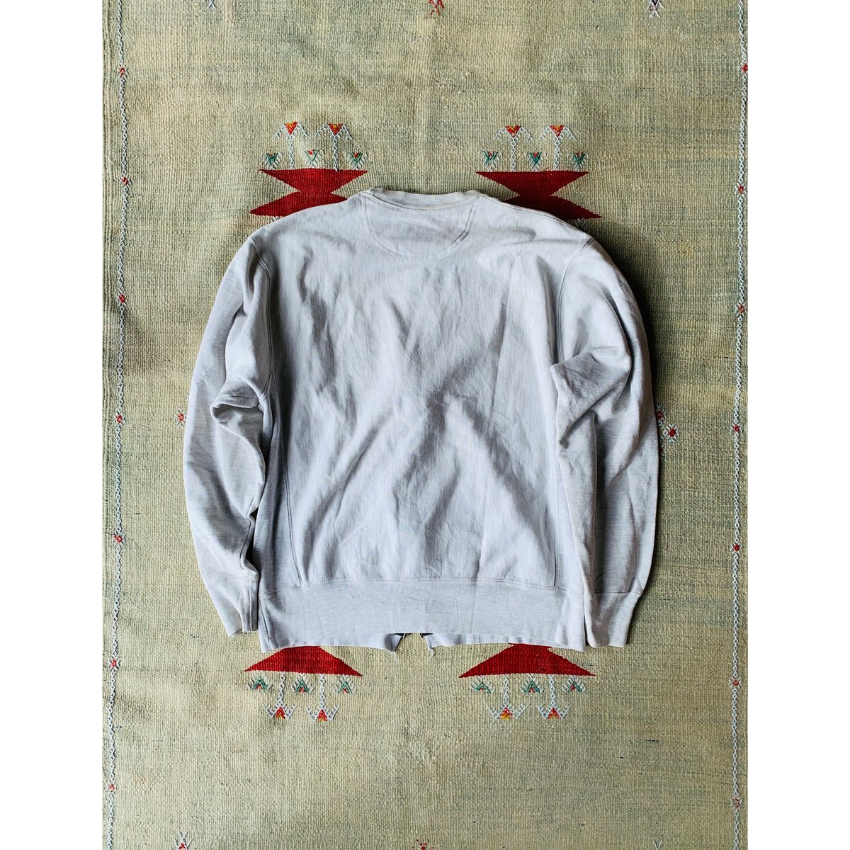 MIMAE リメイクスウェットカーディガン Zip up crew neck sweat（ﾘﾒｲｸｽｳｪｯﾄｶｰﾃﾞｨｶﾞﾝ） | THI