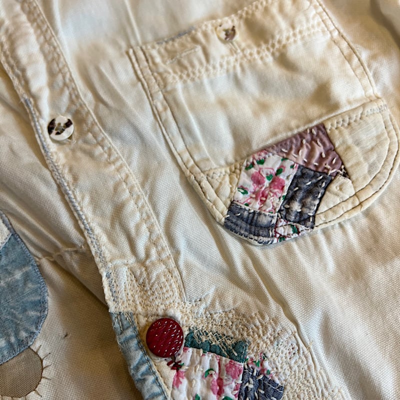 vintage kapital キャピタル KOUNTRY パッチワークシャツ 古着 vintage kapital キャピタル KOUNTRY パッチワークシャツ 古着