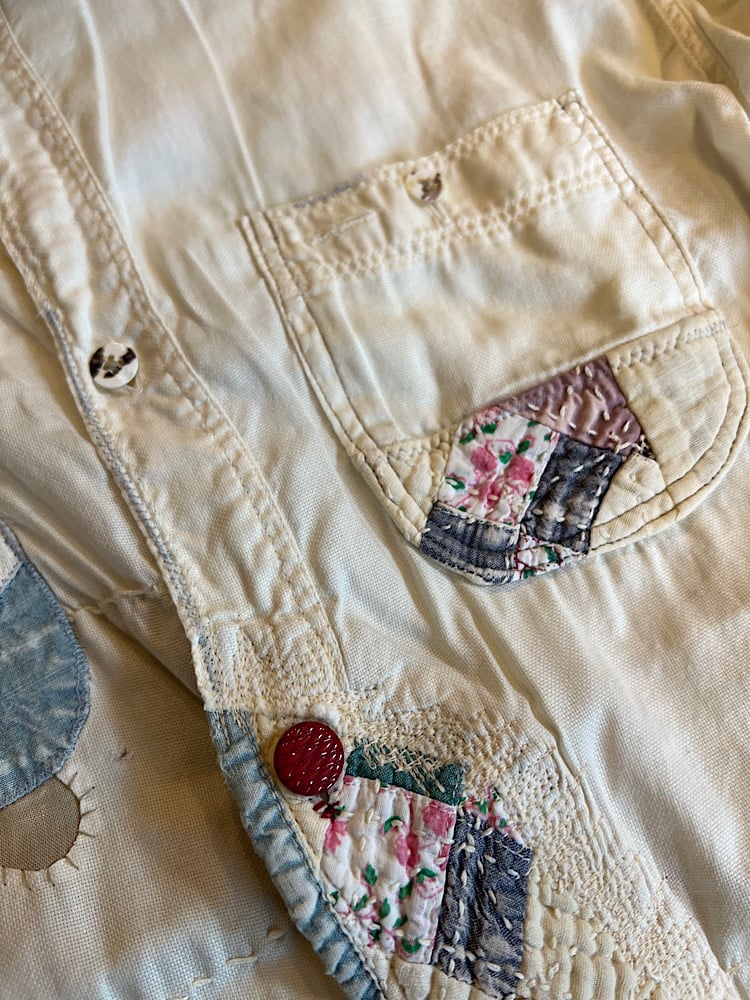 vintage kapital キャピタル KOUNTRY パッチワークシャツ 古着