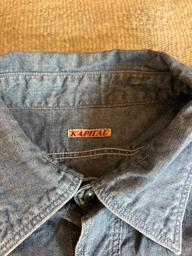 キャピタル kapital デニム バナー vintage banner 赤耳 美品】KAPITAL キャピタル ピエロパンツ デニム 日本製 岡山 XS