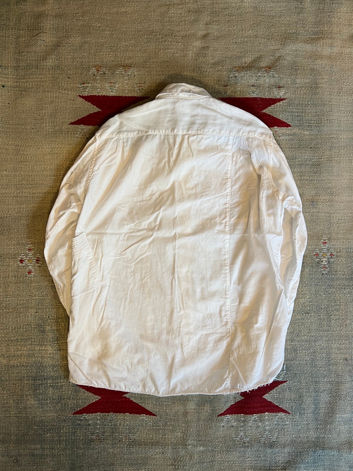 vintage kapital キャピタル whiteカトマンズシャツ 古着 | THIRD