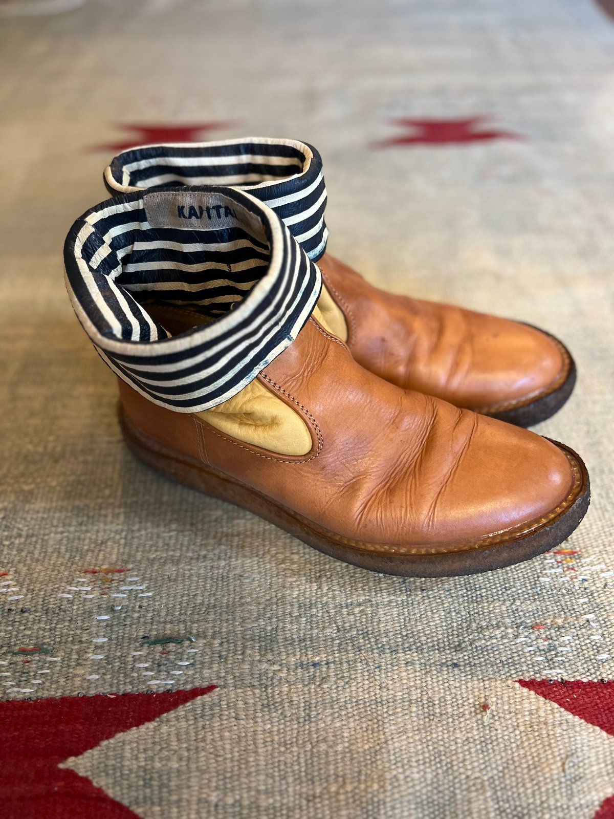 vintage kapital キャピタル リンクルポパイブーツ 古着 | THIRD vintage kapital キャピタル リンクルポパイブーツ 古着 | THIRD
