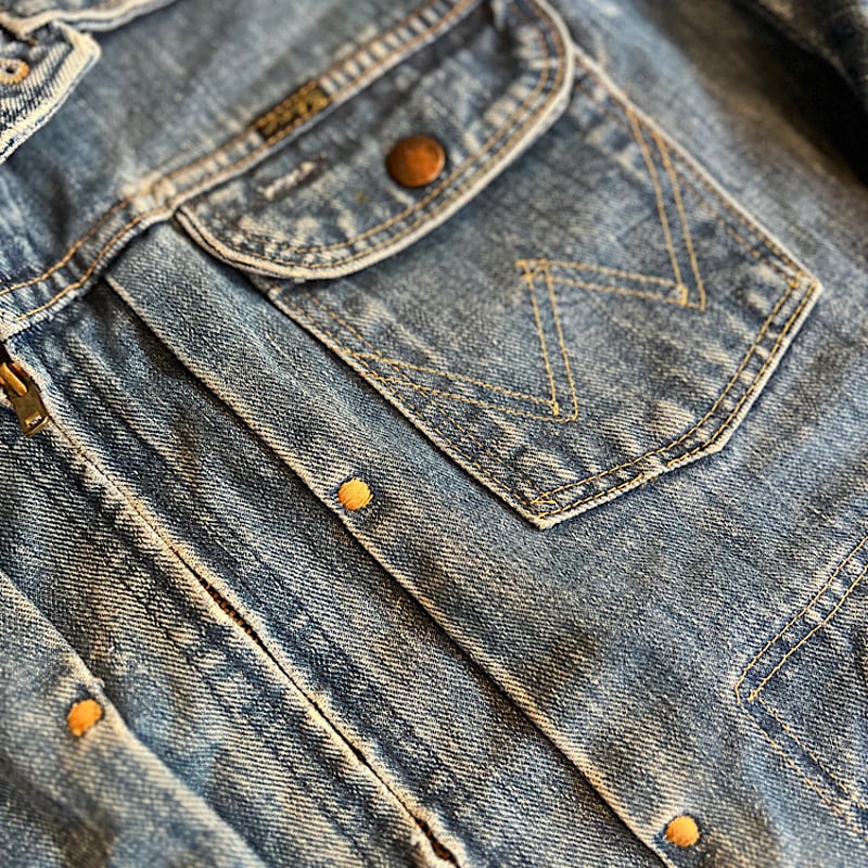 70s Wrangler 24MJZ Vintage TALON zipper | THIRD