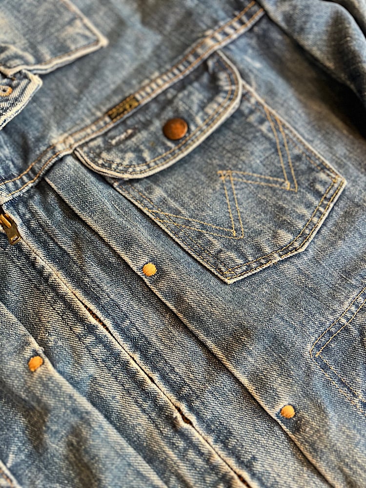 70s Wrangler 24MJZ Vintage TALON zipper | THIRD