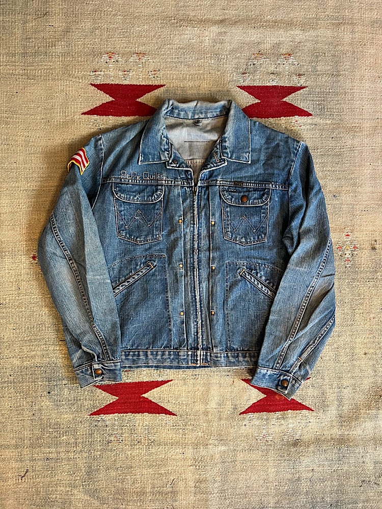 Wrangler 70s talon 24MJZ USA製 70s Wrangler 24MJZ Vintage TALON zipper | THIRD