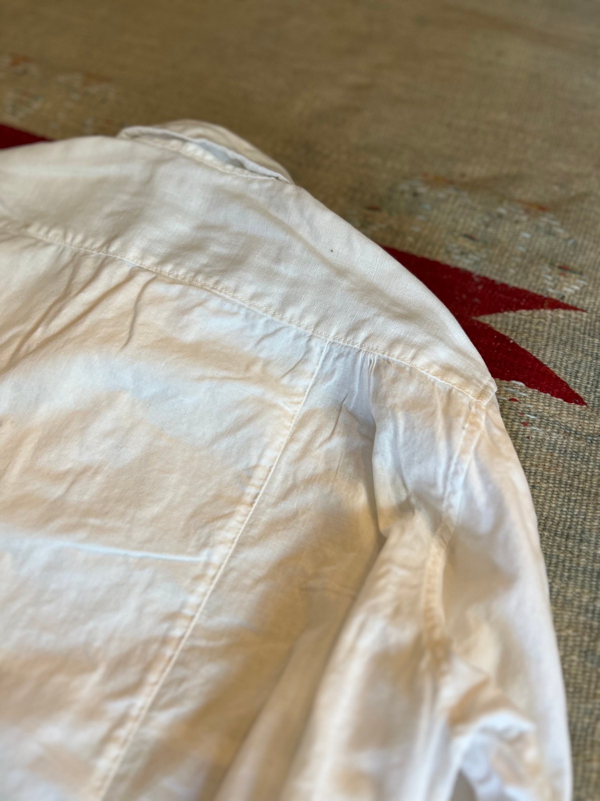 vintage kapital キャピタル whiteカトマンズシャツ 古着 | THIRD