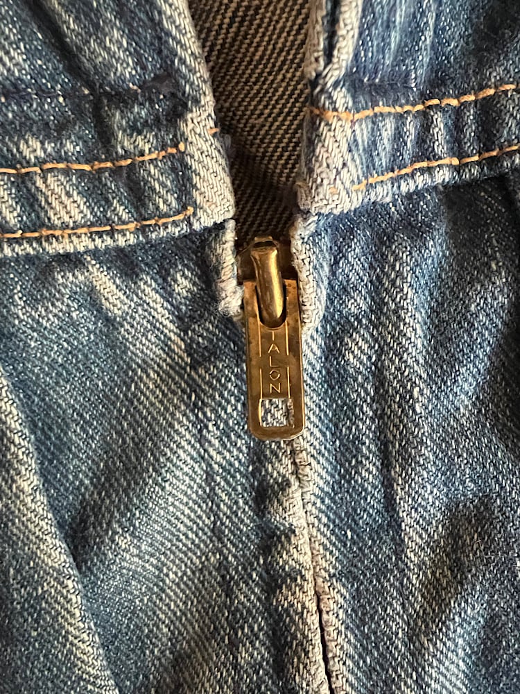 70s Wrangler 24MJZ Vintage TALON zipper | THIRD 70s Wrangler 24MJZ Vintage TALON zipper | THIRD