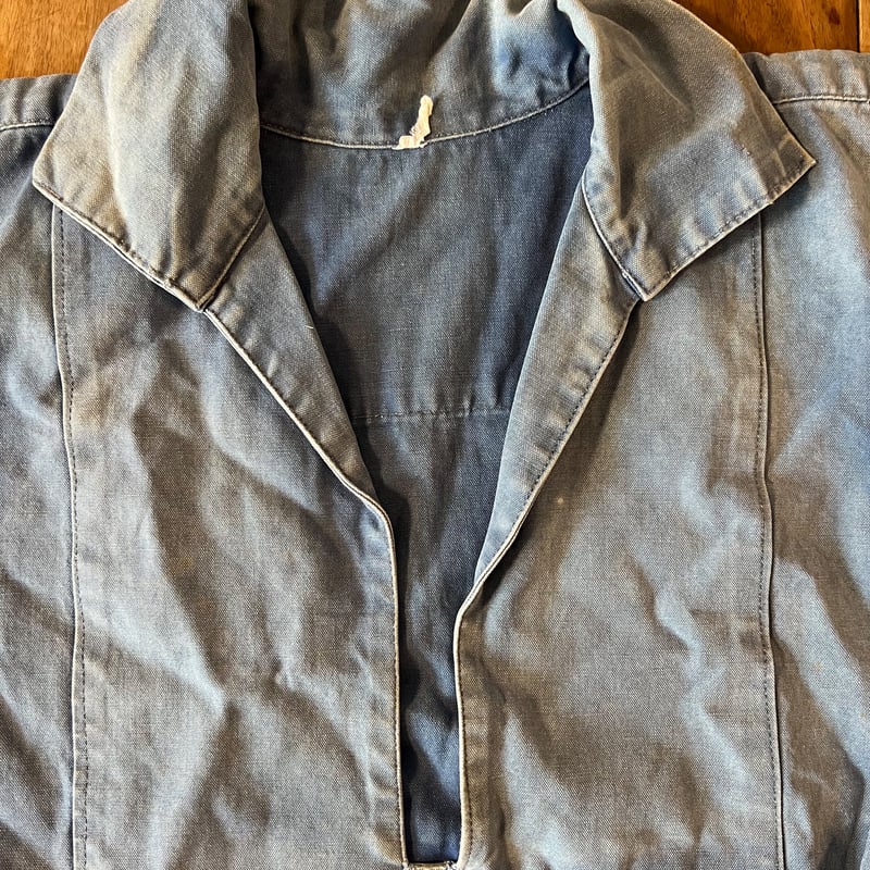 1950's French vintage fisherman smock | THIRD H 1950's French vintage fisherman smock | THIRD H