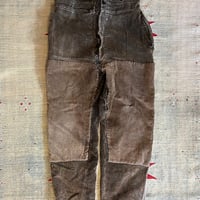 vintage kapital キャピタル 後染めモールスキンリングコート