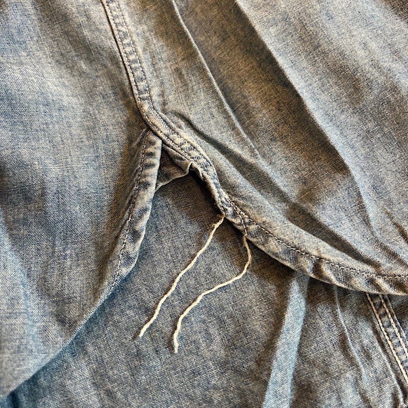 vintage kapital キャピタル シャンブレーハンド刺繍シャツ 古着 | THIR