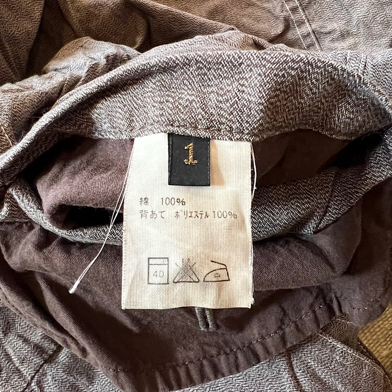 vintage kapital キャピタル 杢シャンブレーリングコート 古着 vintage kapital キャピタル 杢シャンブレーリングコート 古着