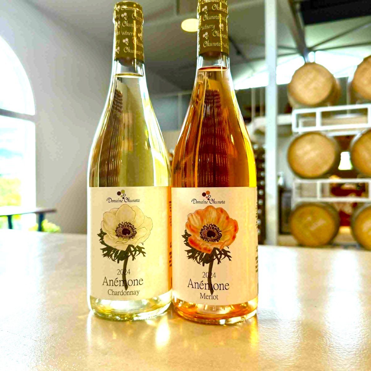2024アネモネ シャルドネ | Okunota Winery Online Shop