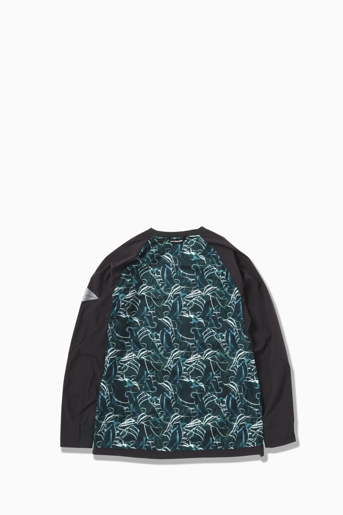 and wander】printed fleece base T(green) | Sunn