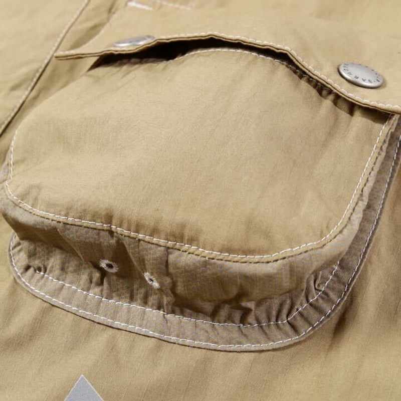 and wander】Barbour CORDURA solway shirt (beige