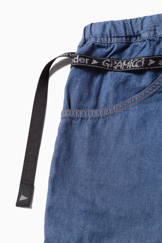 and wander】 gramicci × and wander denim baggy and wander】 gramicci × and wander denim baggy