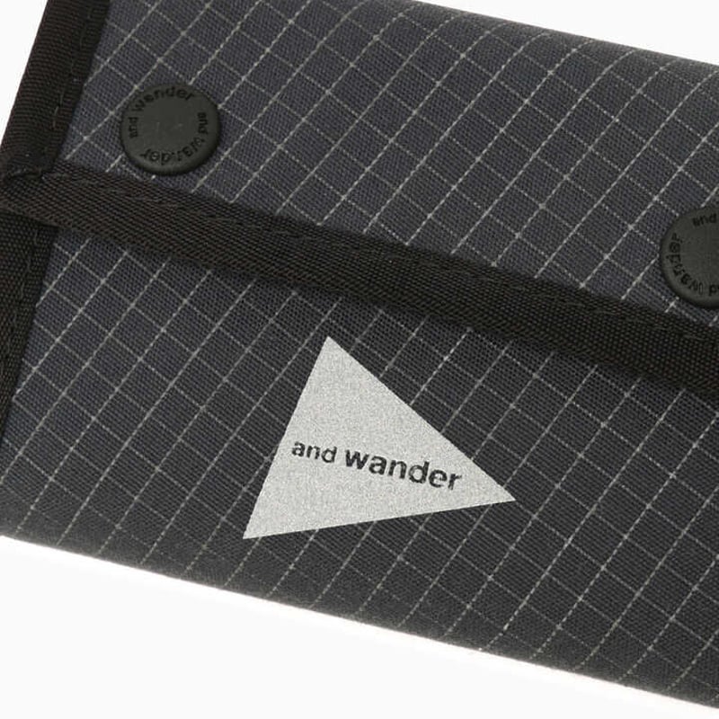 and wander】reflective rip wallet 各色 | Sunnysite松本