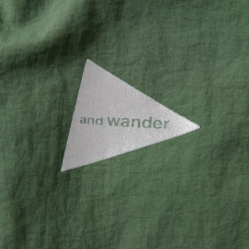 and wander】Ny taffeta hiker 2way pants (d.gree