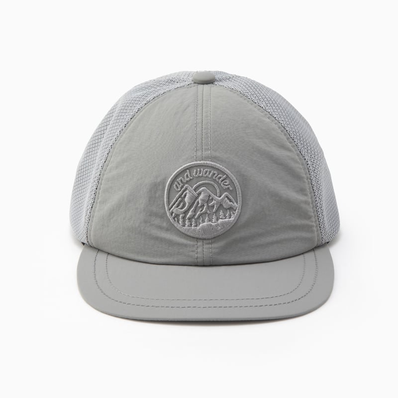 and wander】back mesh cap ( l.gray) | Sunnysite松本