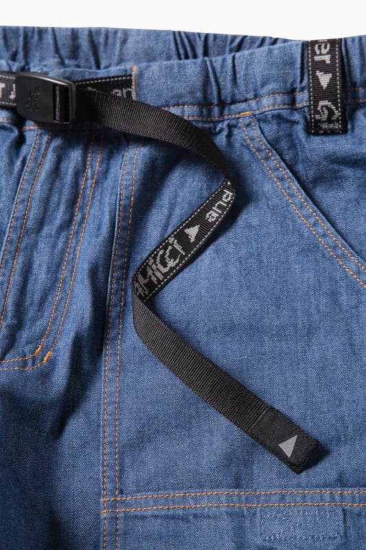 and wander】 gramicci × and wander denim baggy 