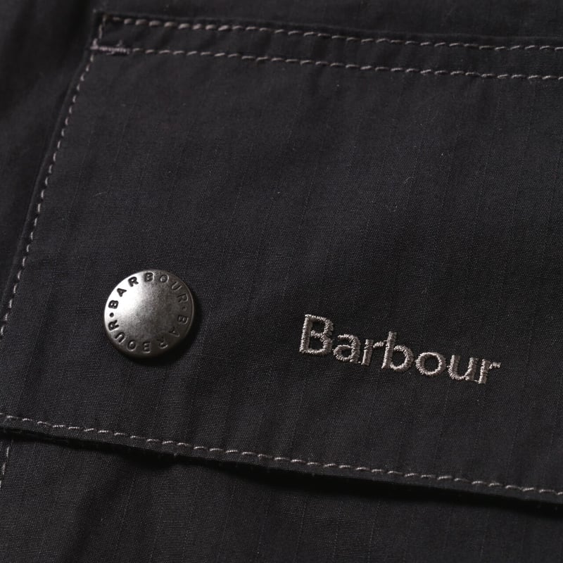 and wander】Barbour CORDURA shirt(black) | Sunn