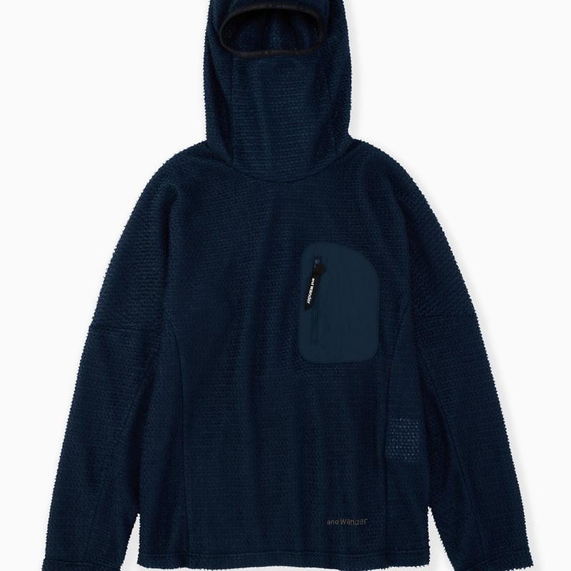 and wander】 alpha direct hoodie (navy) | Sunny