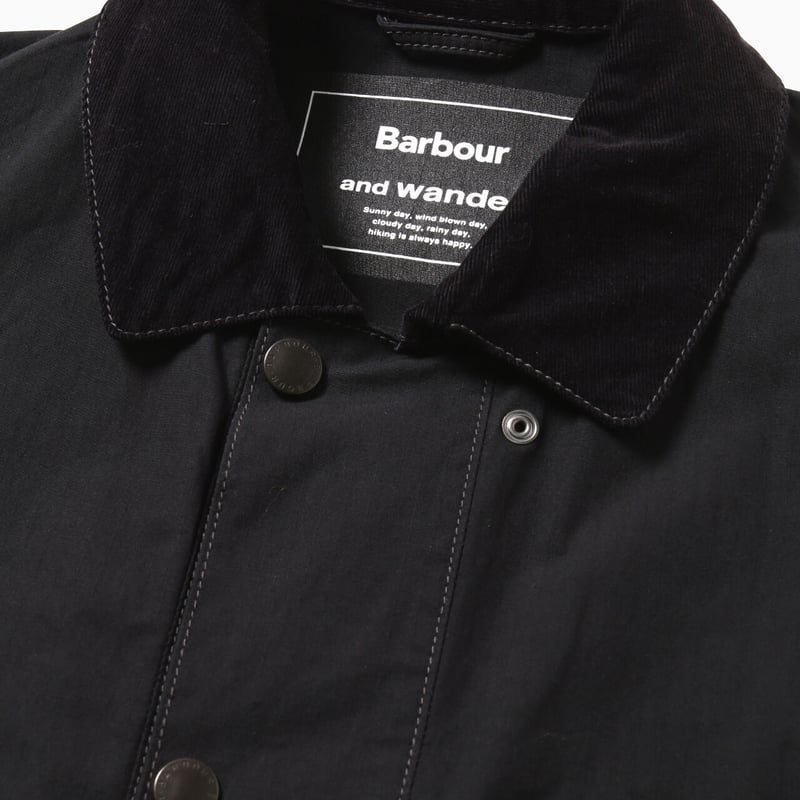 and wander】Barbour CORDURA shirt(black) | Sunn and wander】Barbour CORDURA shirt(black) | Sunn