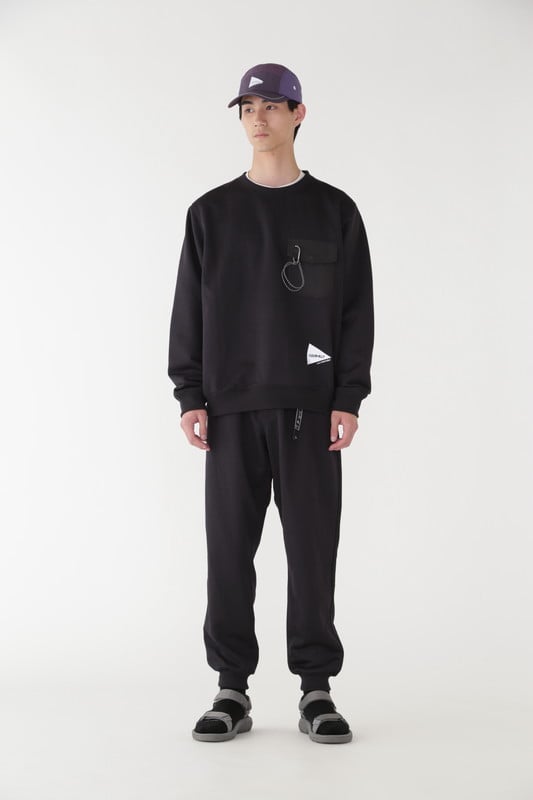 and wander】 gramicci × and wander patchwork wi