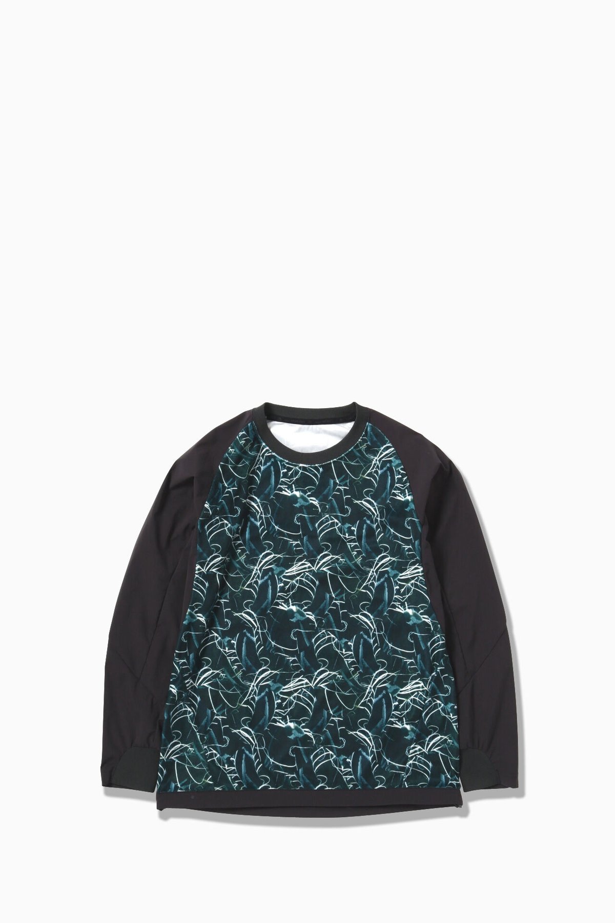 and wander】printed fleece base T(green) | Sunn