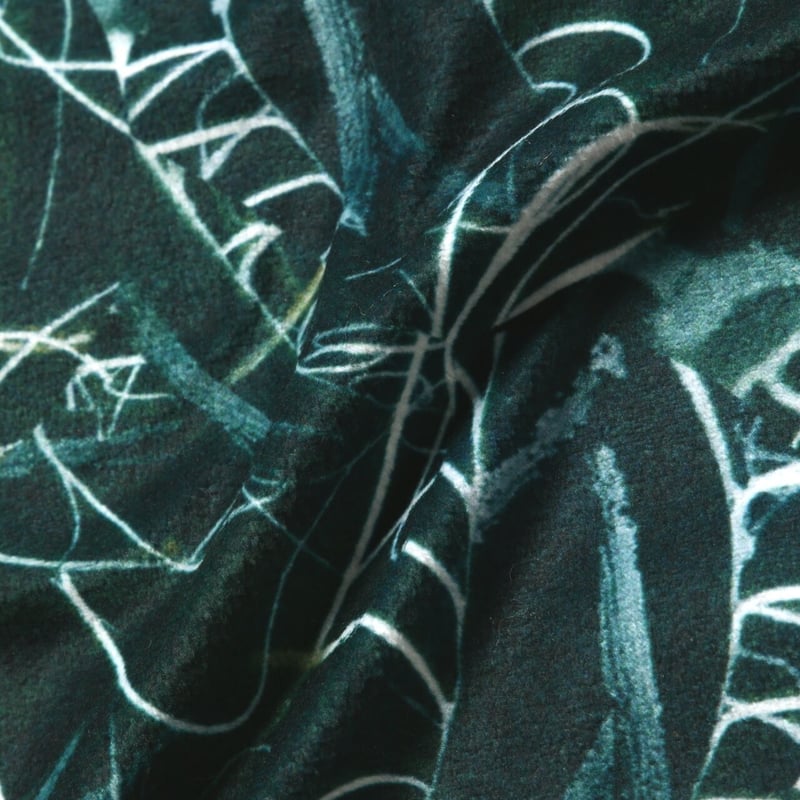 and wander】printed fleece base T(green) | Sunn