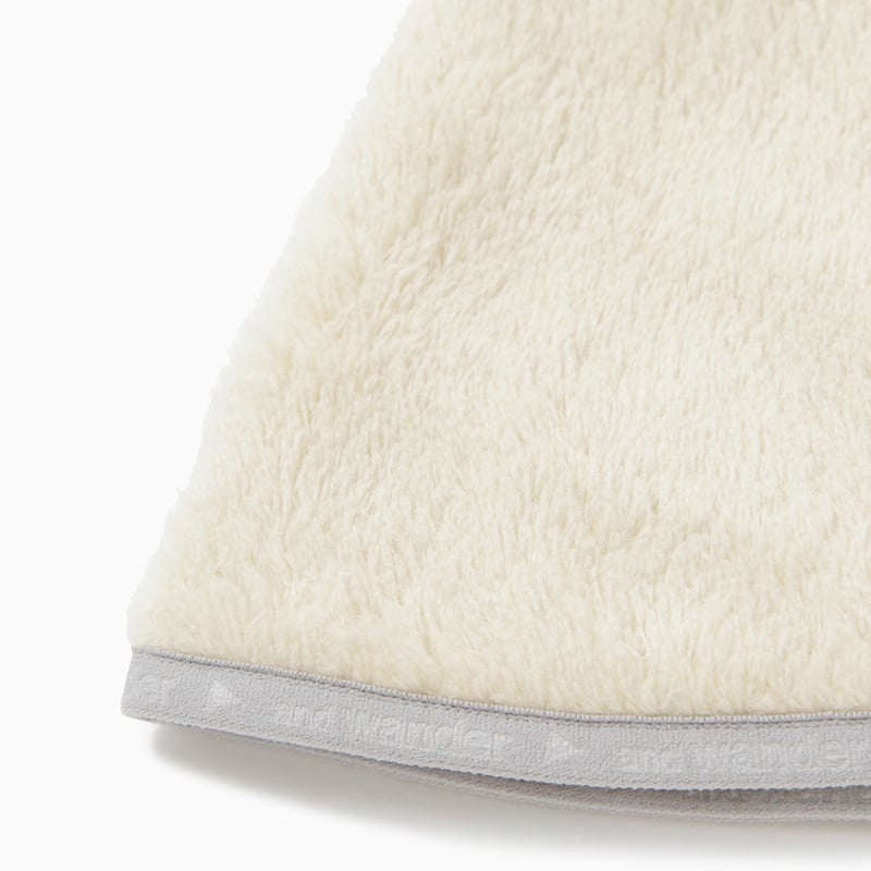 and wander】high loft fleece neck warmer 各色 | S