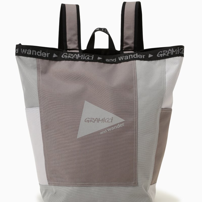 and wander】 gramicci × and wander multi patchw