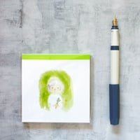 いわさきちひろ メモパッド 「スケッチ」 | 文具店ムスビメ