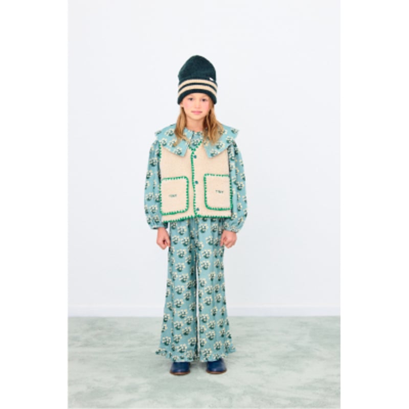 即納【2y, 3y, 4y, 6y】SHERPA VEST dark vanilla / TI